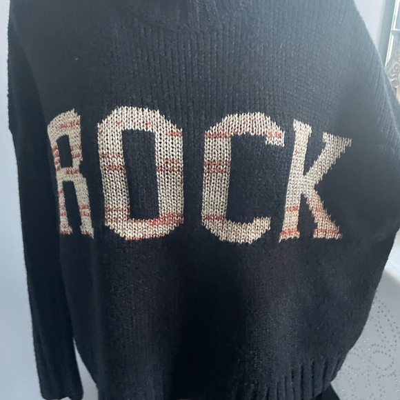 Black Mock-neck Sweater - Picture 4 of 8